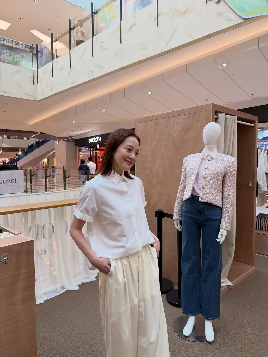 Hwang Bo-ra, aktris, belanja