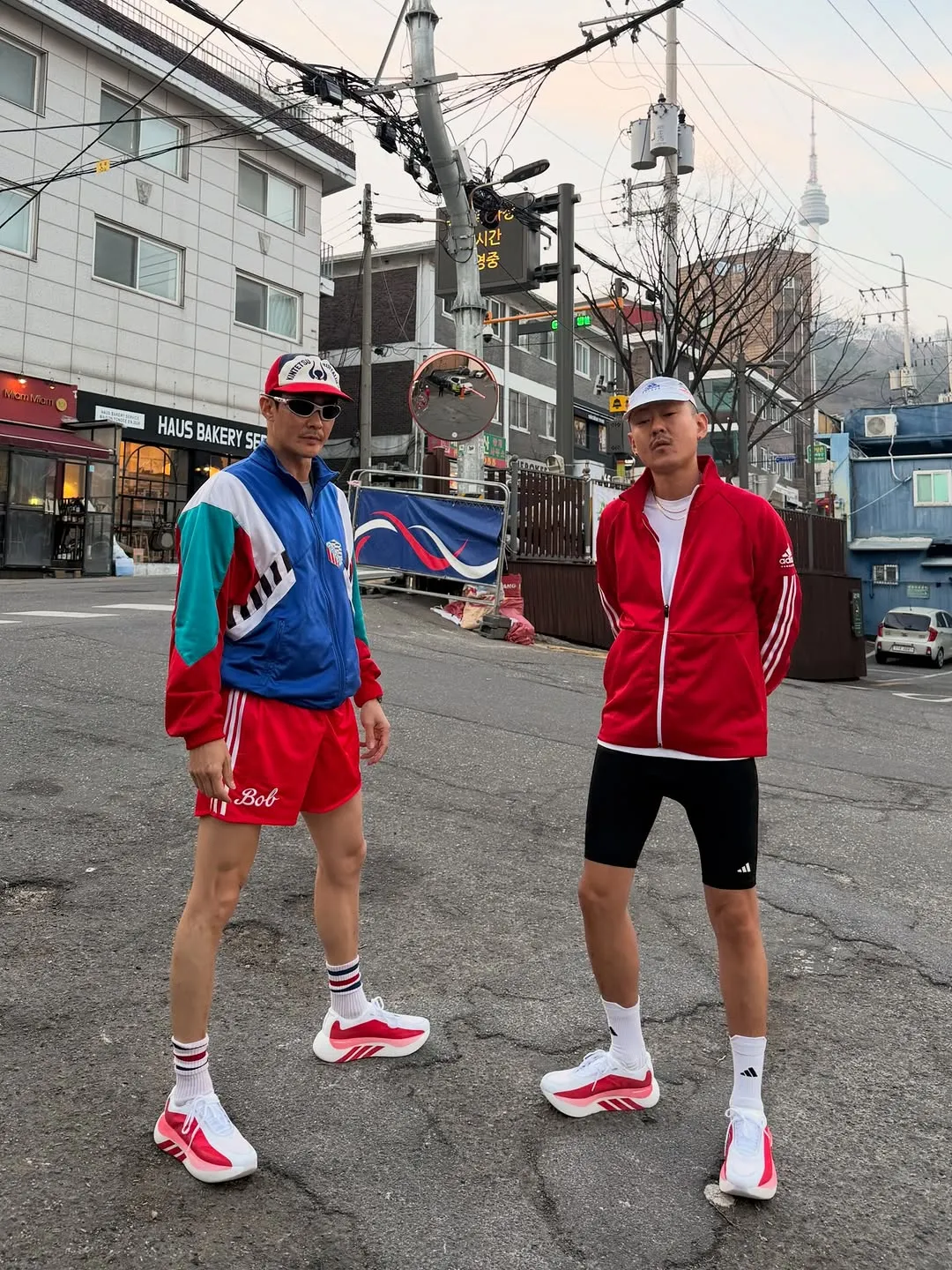 Bae Jungnam, actor, running