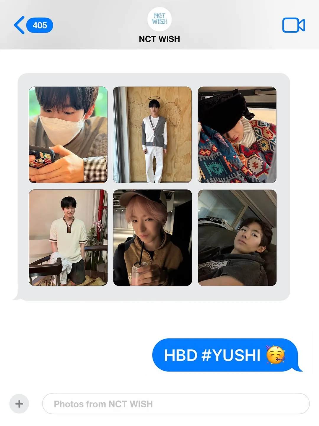 NCT WISH, birthday, celebration, Instagram, photo