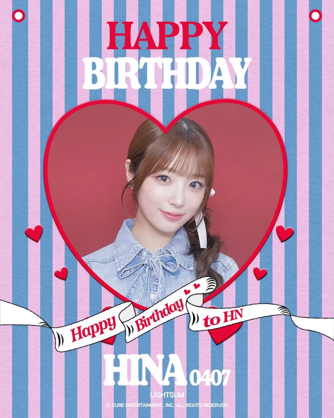 LIGHTSUM, Hilna, birthday, congratulations, idol