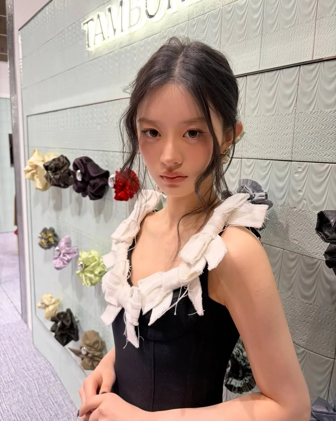 ILLIT, Tamburins, advertising, shopping, beauty