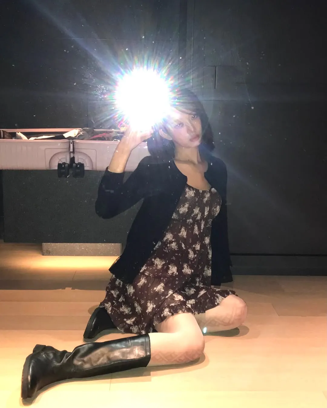 IVE, Rei, selfie, update, natural vibe