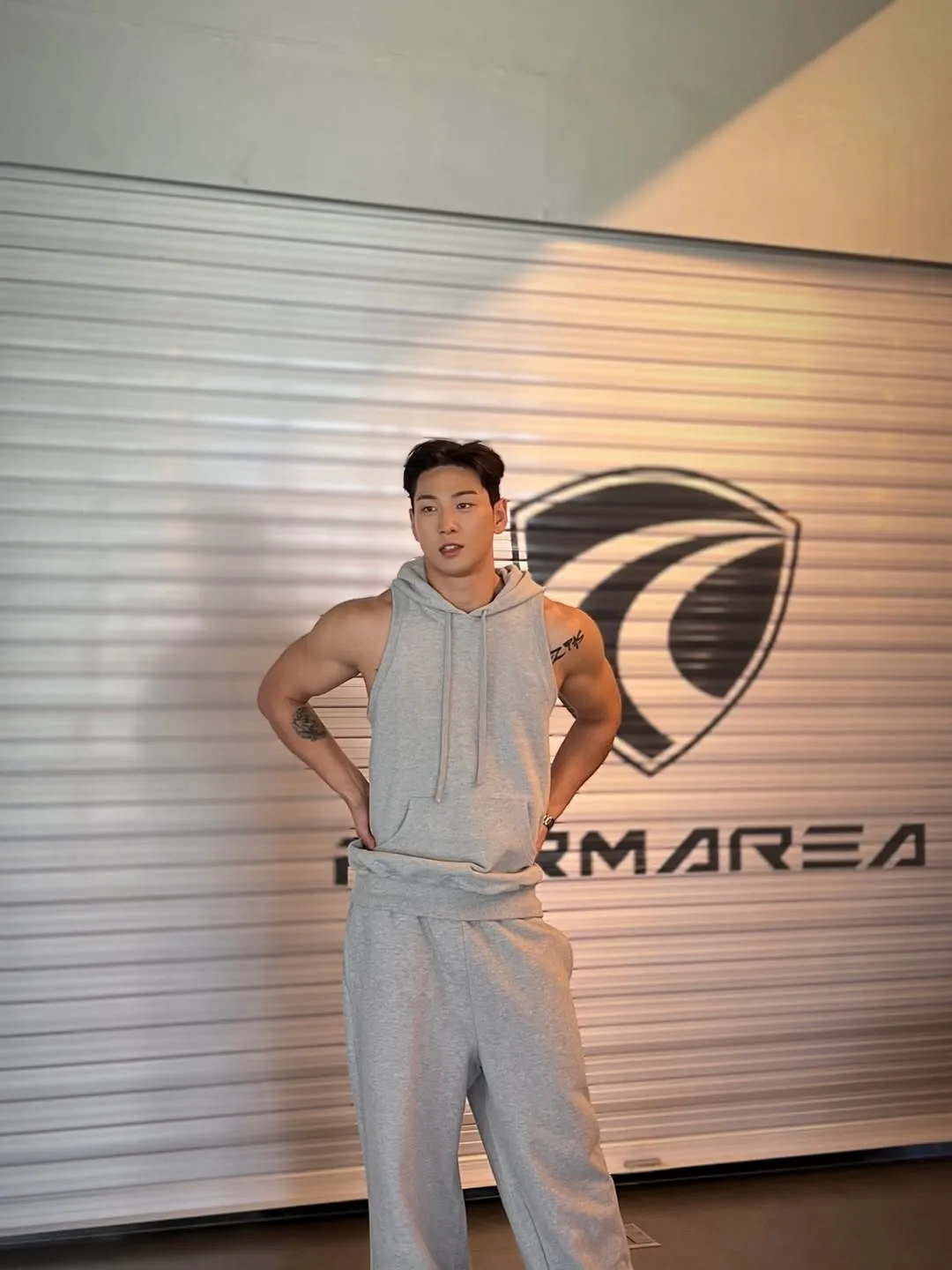 백호, 운동, 헬스장, 피트니스, 스타일