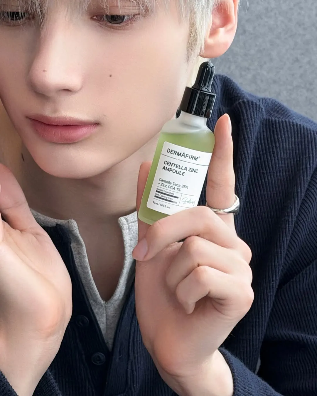TOMORROW X TOGETHER, Hueningkai, Dermafirm, Advertisement, Ampoule