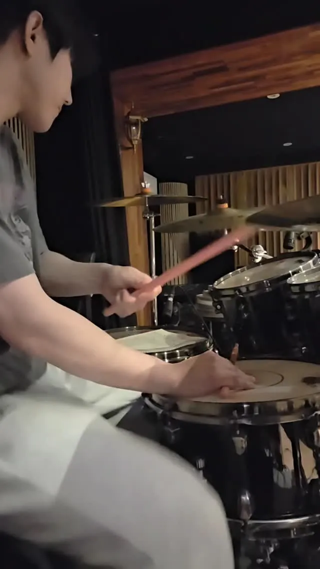 데이식스, 도운, 연습, 드럼, 음악