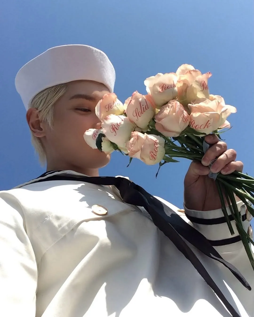 NCT, official, flower, message, charm