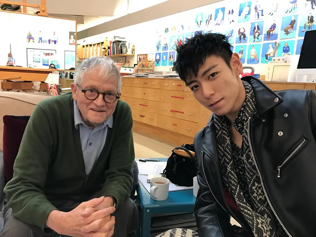 탑, DavidHockney, 감사, 인스타그램, 포스트