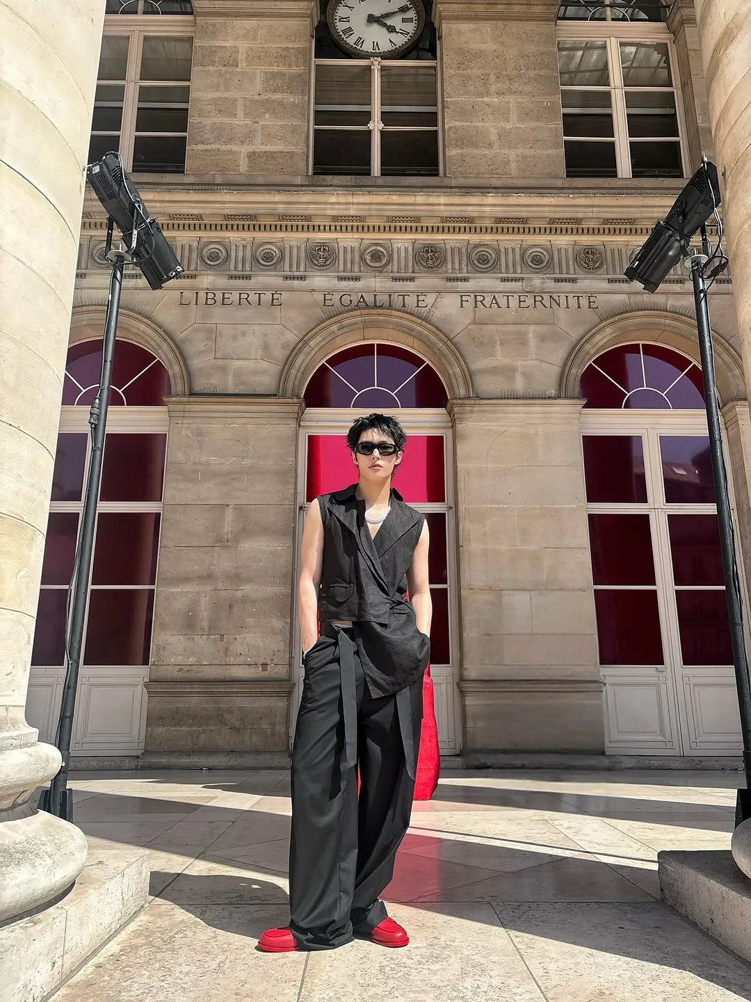 ATEEZ, Mingi, Christian Louboutin, fashion, love