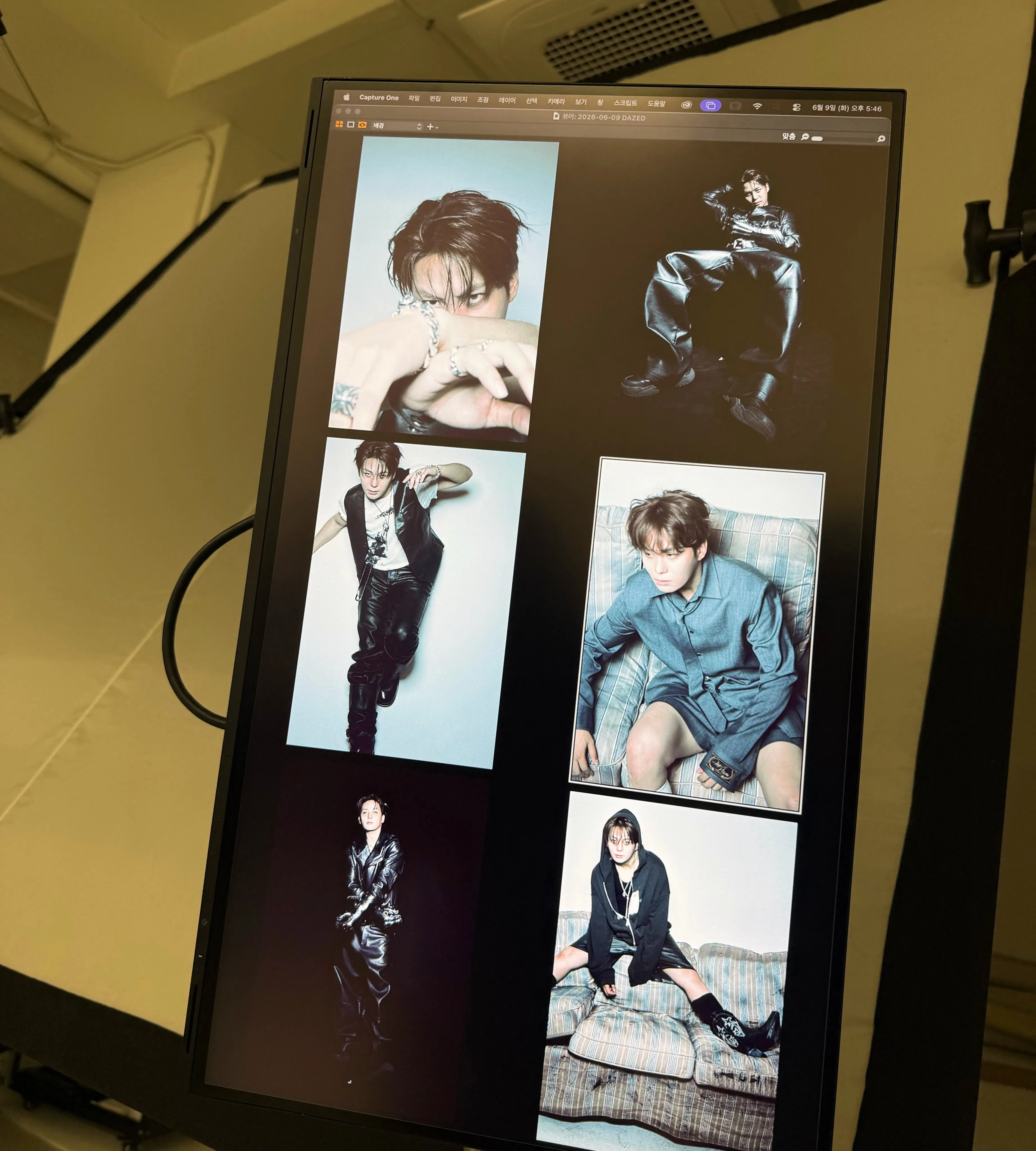 ATEEZ, Jongho, photoshoot, Dazed, style
