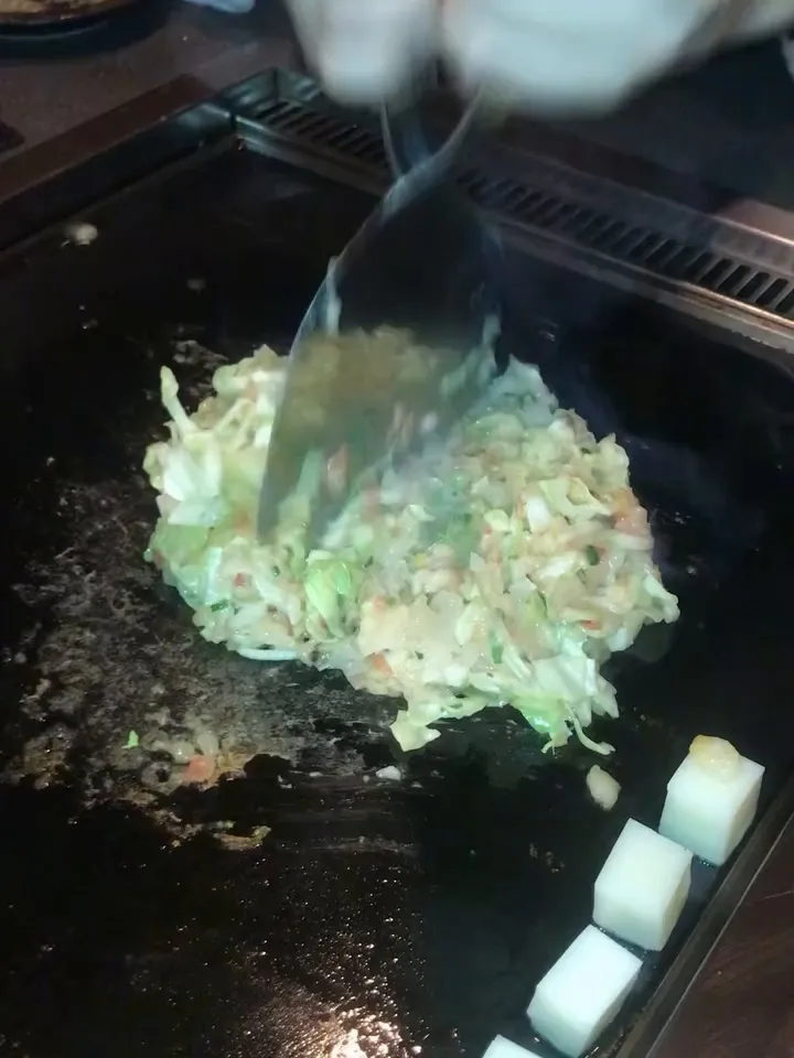 aespa, Winter, cooking, monjayaki, professional