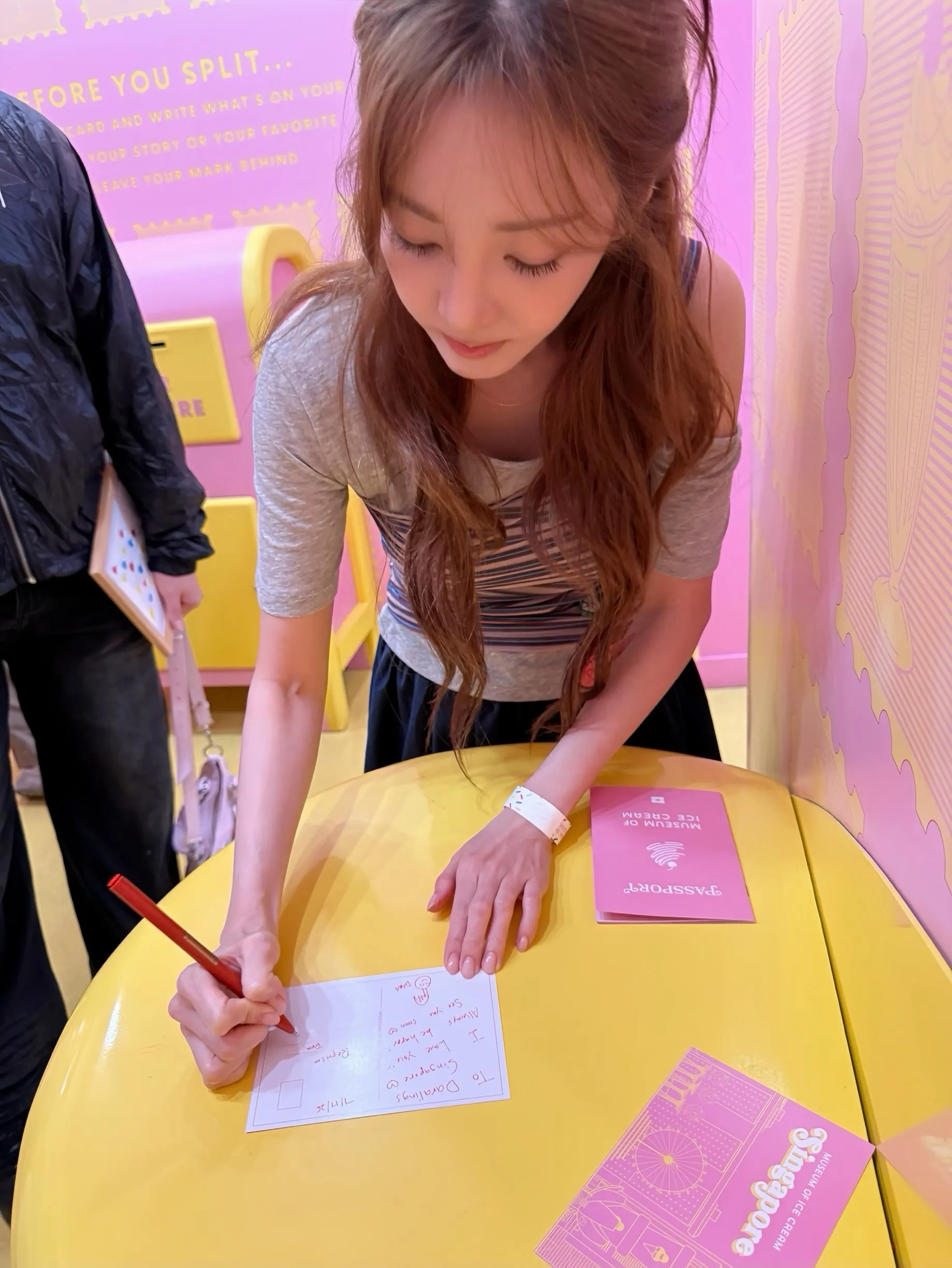 Sandara Park, Singapore, memories, memory, sharing