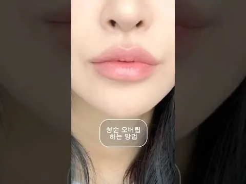 내돈내산, 제일 쉬운 청순 오버립 꿀팁