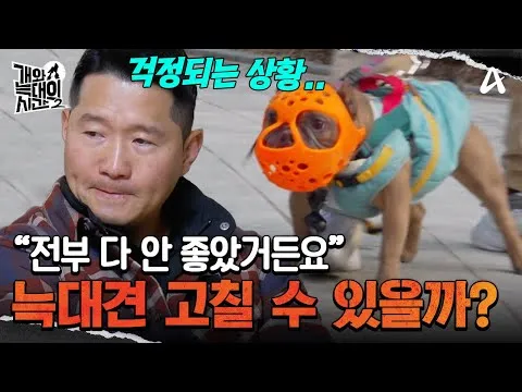 강형욱 훈련사, 늑대견의 공격성에 도전하다