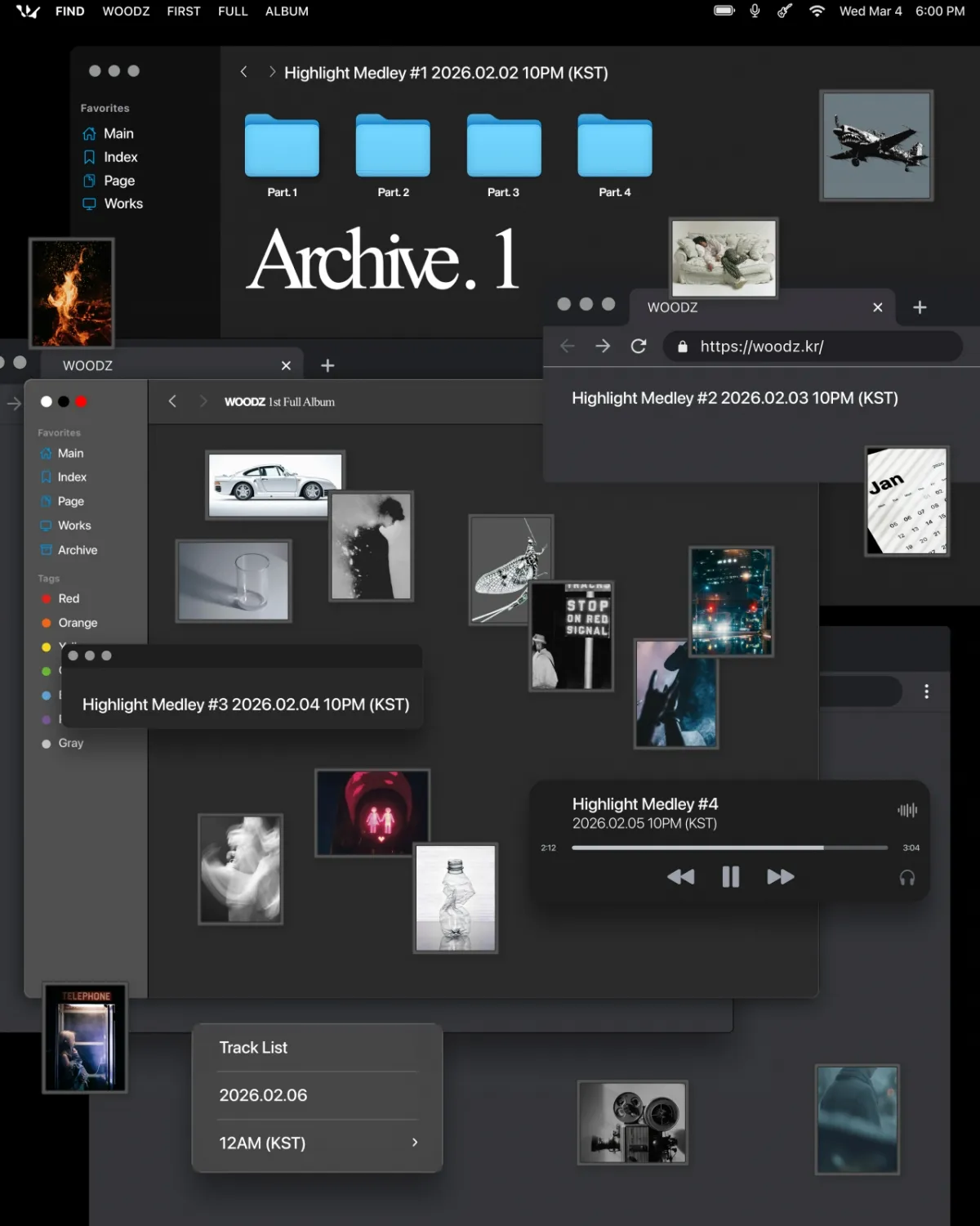 WOODZ, comeback, Drowning, album penuh, Archive. 1