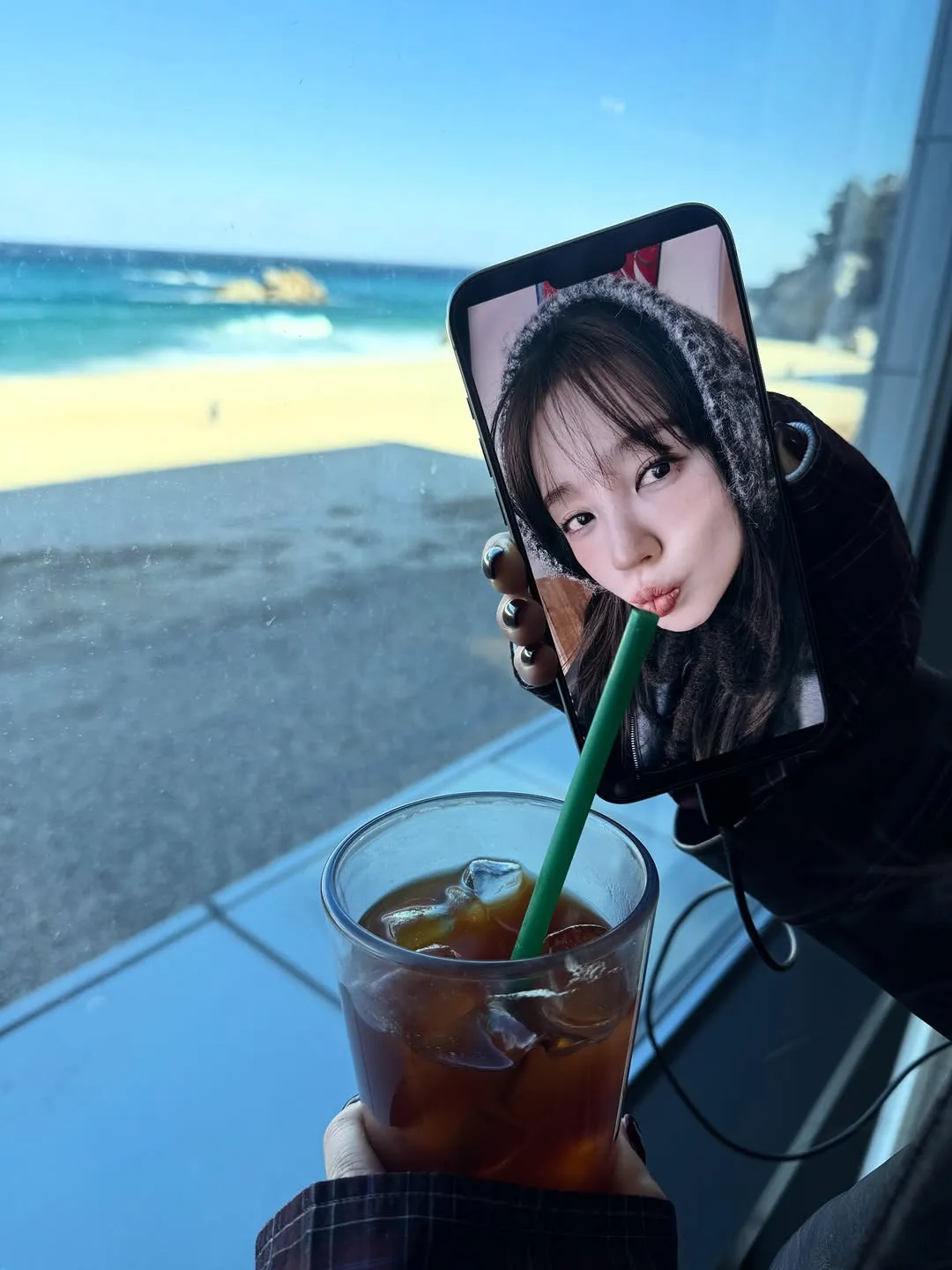 尹恩惠, Instagram, 冬天, 大海, 愛, 告白