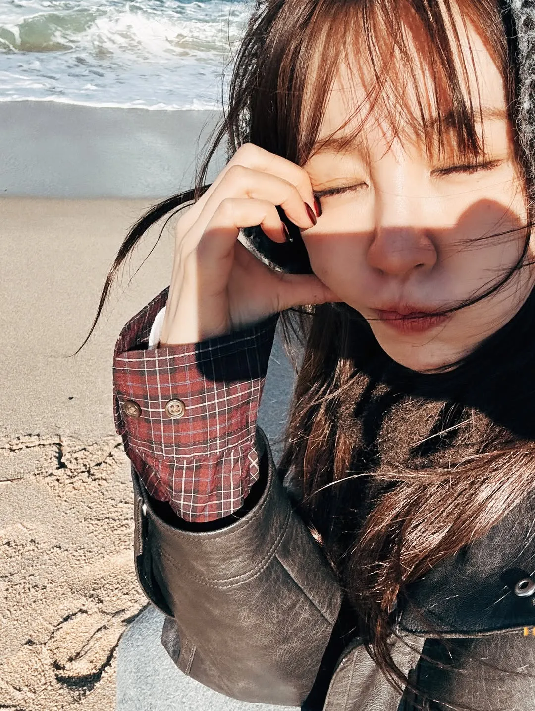 尹恩惠, Instagram, 冬天, 大海, 愛, 告白