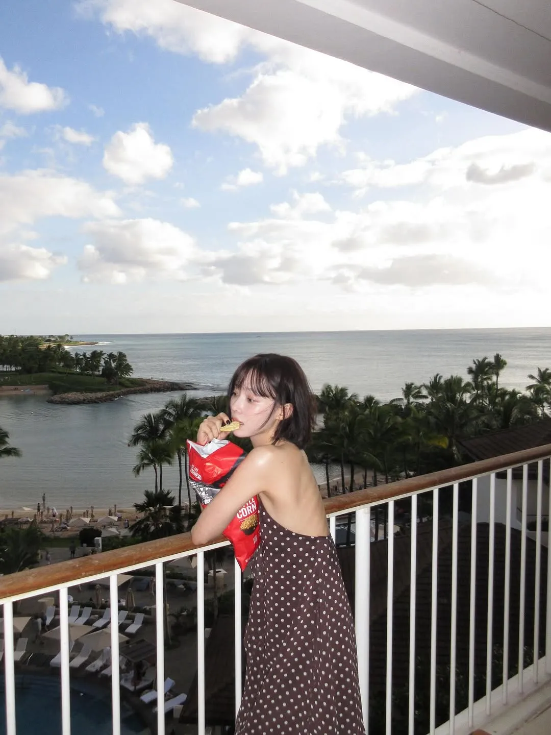 aespa, Winter, Instagram, ensaio fotográfico, cotidiano, praia