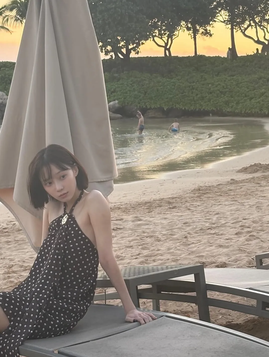 aespa, Winter, Instagram, ensaio fotográfico, cotidiano, praia