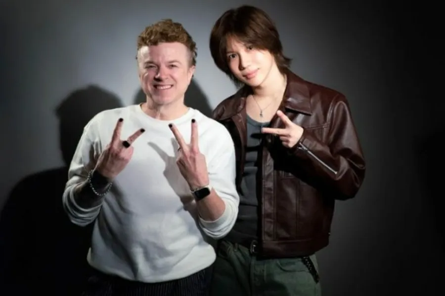 코첼라 앞두고 '장발 파격 변신' 태민, 미국 라디오도 접수