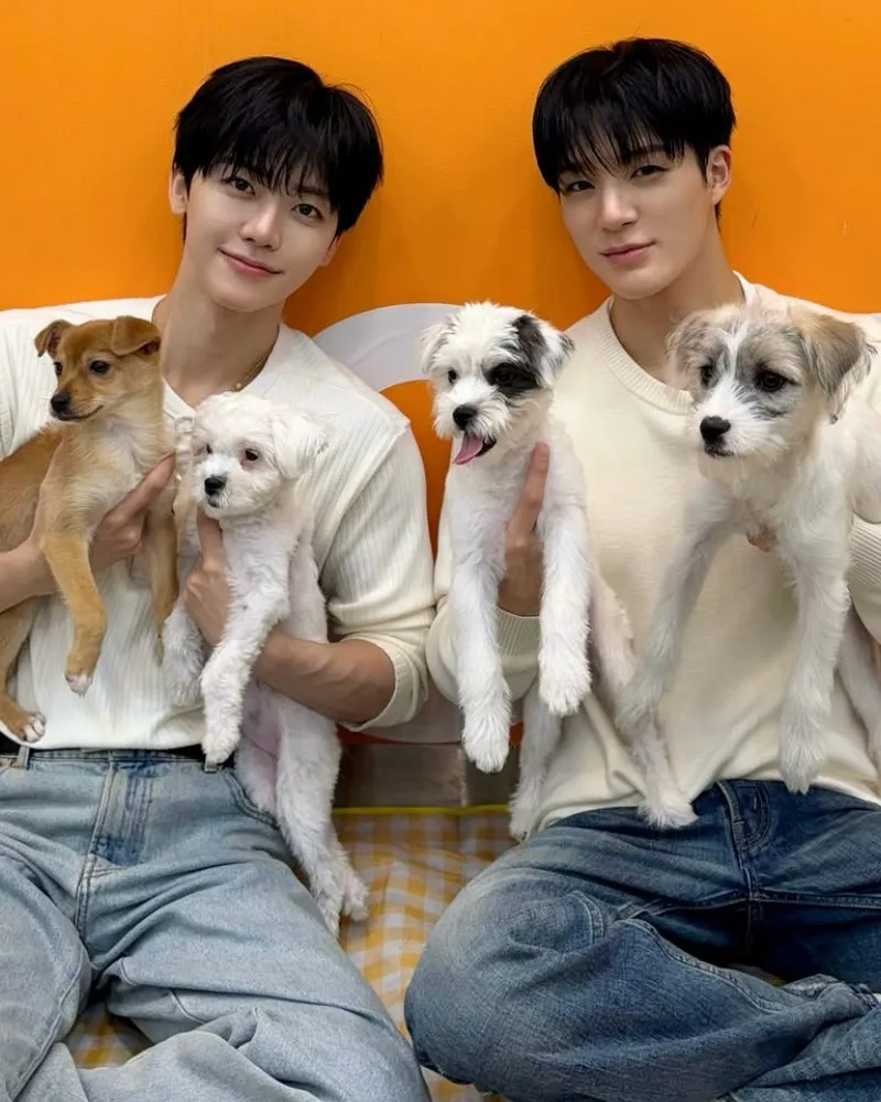NCT's Jeno and Jaemin Prove They’re 'Soulmates' With Puppy Pics