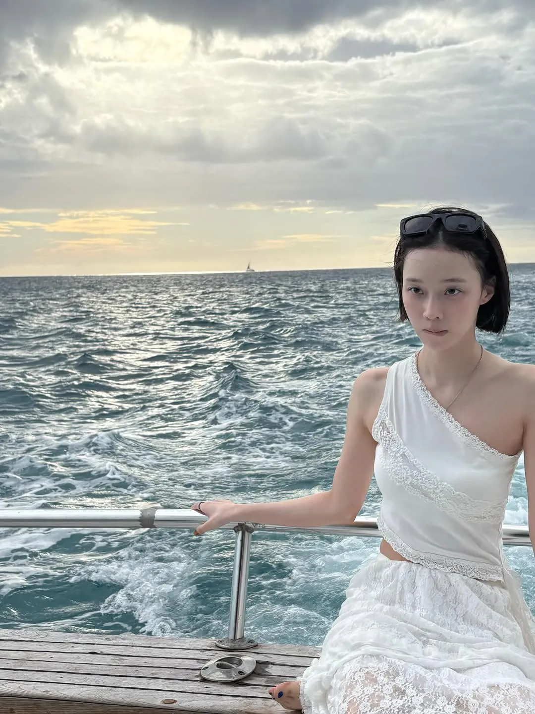 aespa, Winter, Instagram, 氛围感, 大海, 身材, 美貌