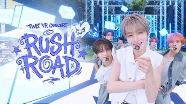 TWS, concerto, VR, Rush Road, Megabox, COEX, TWS, Concerto VR do TWS: Rush Road