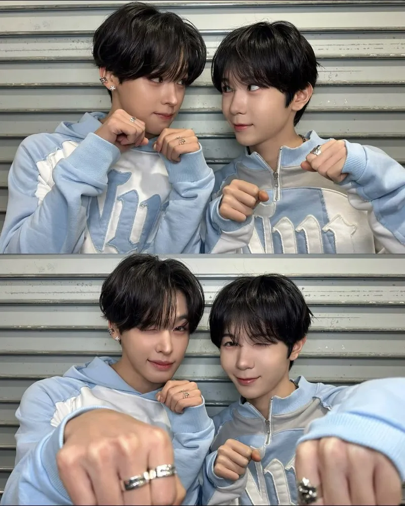 'NCT 위시' 리쿠X료, 물오른 미모…"쿠료미즈 얼굴합 무슨 일"