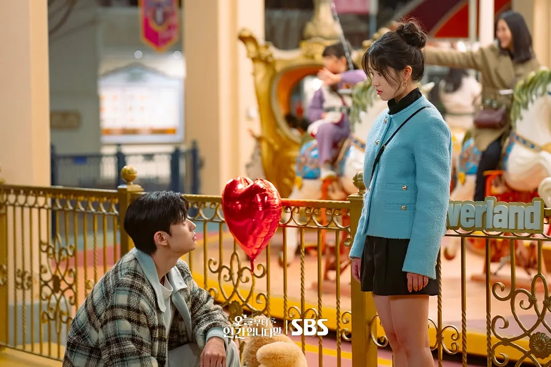 Phim truyền hình SBS, Từ Hôm Nay Là Con Người, cặp Hogang, ảnh still chưa công bố, 오인간, Kim Hye-yoon, Lomon, hoãn phát sóng