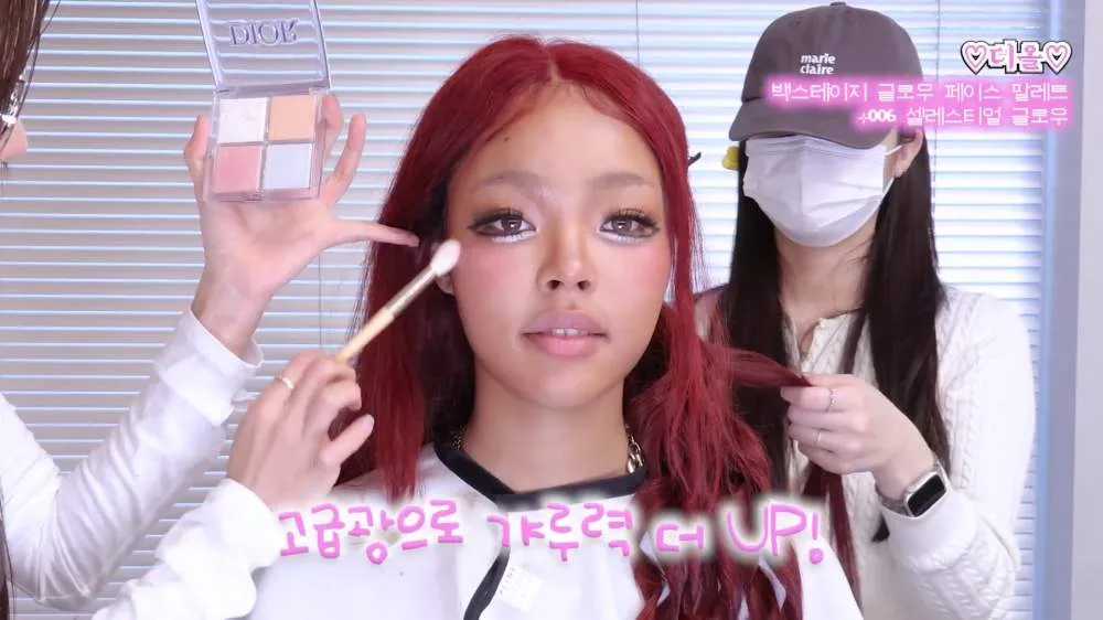 Ten-gyaru妝容, JENNIE, 辣妹妝容, 眼影, 唇妝, 辣妹妝容技巧