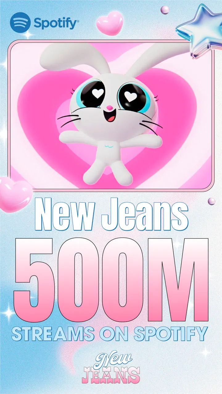 NewJeans, Spotify, 流媒体, New Jeans, YouTube, MV, 飞天小女警