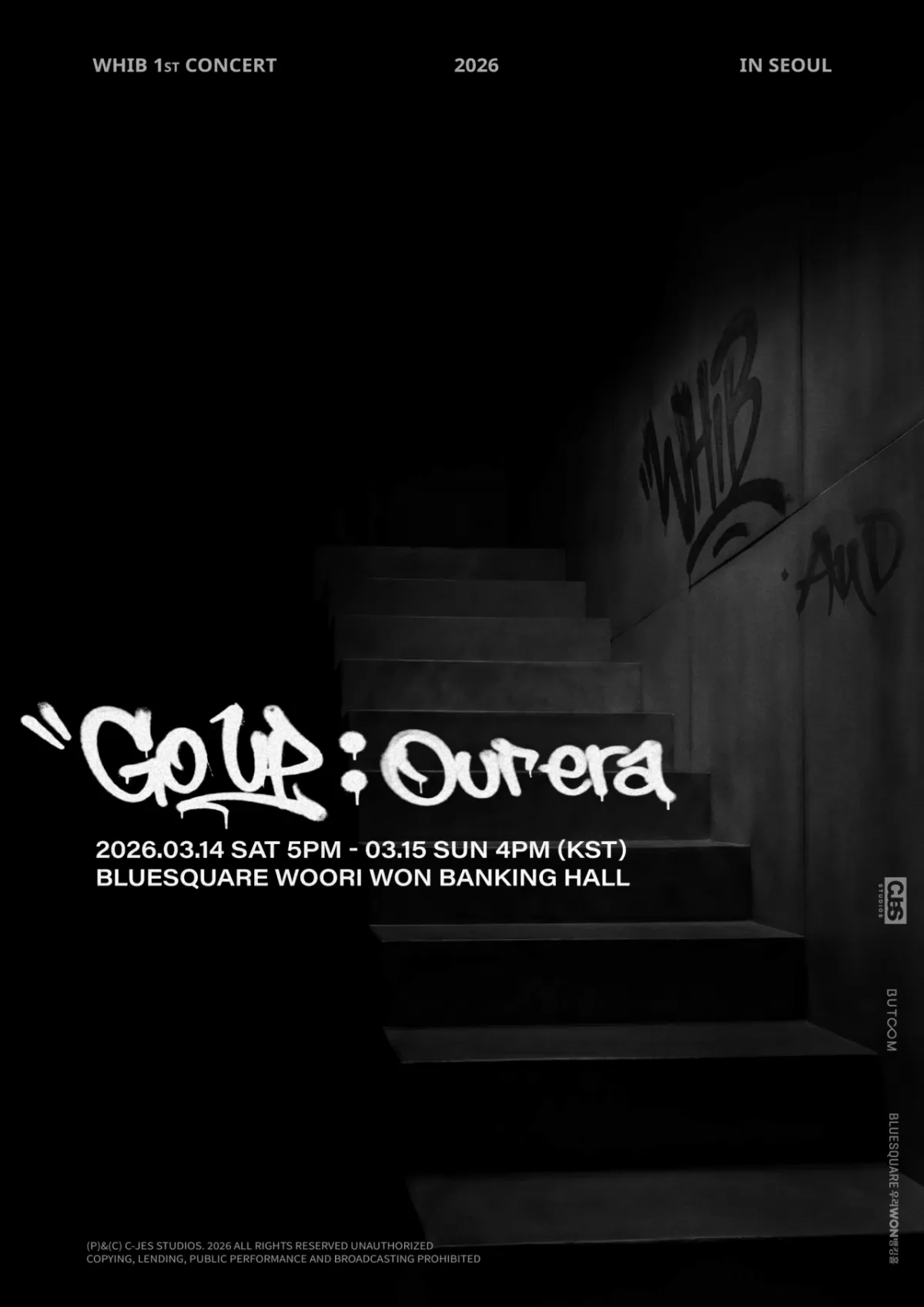 휘브, 콘서트, 투어, 글로벌, WHIB, 고 업 : 아워 에라