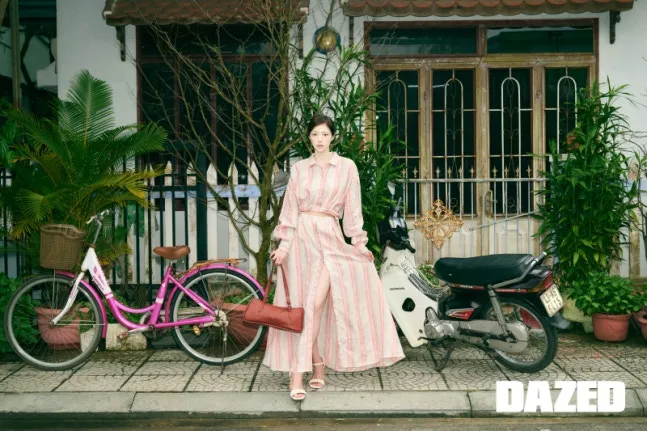 채수빈, 데이즈드, 화보, 패션, 롱드레스