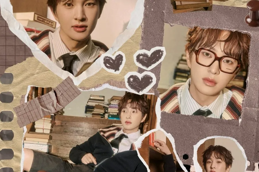Onew de SHINee revela fotos de 'TOUGH LOVE' en forma de collage