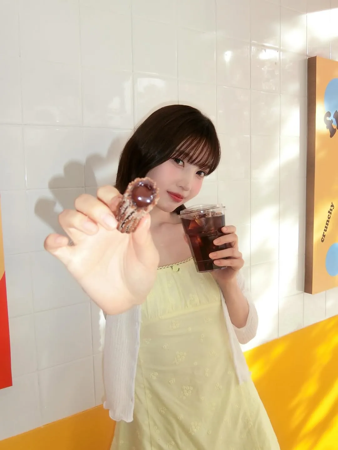 Red Velvet, Joy, Instagram, churros sô-cô-la, thần tượng K-pop