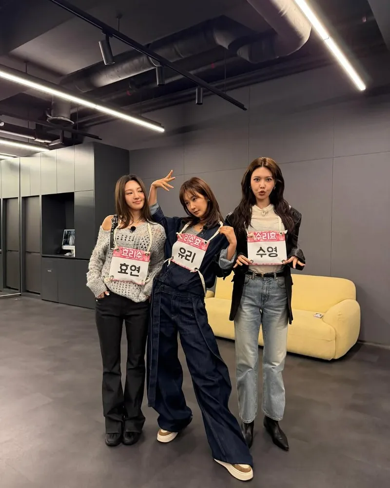 Hyoyeon, do Girls' Generation, publica mais um clique em grupo do 'HyoRiSoo': 'Essa combinação é bem-vinda!'