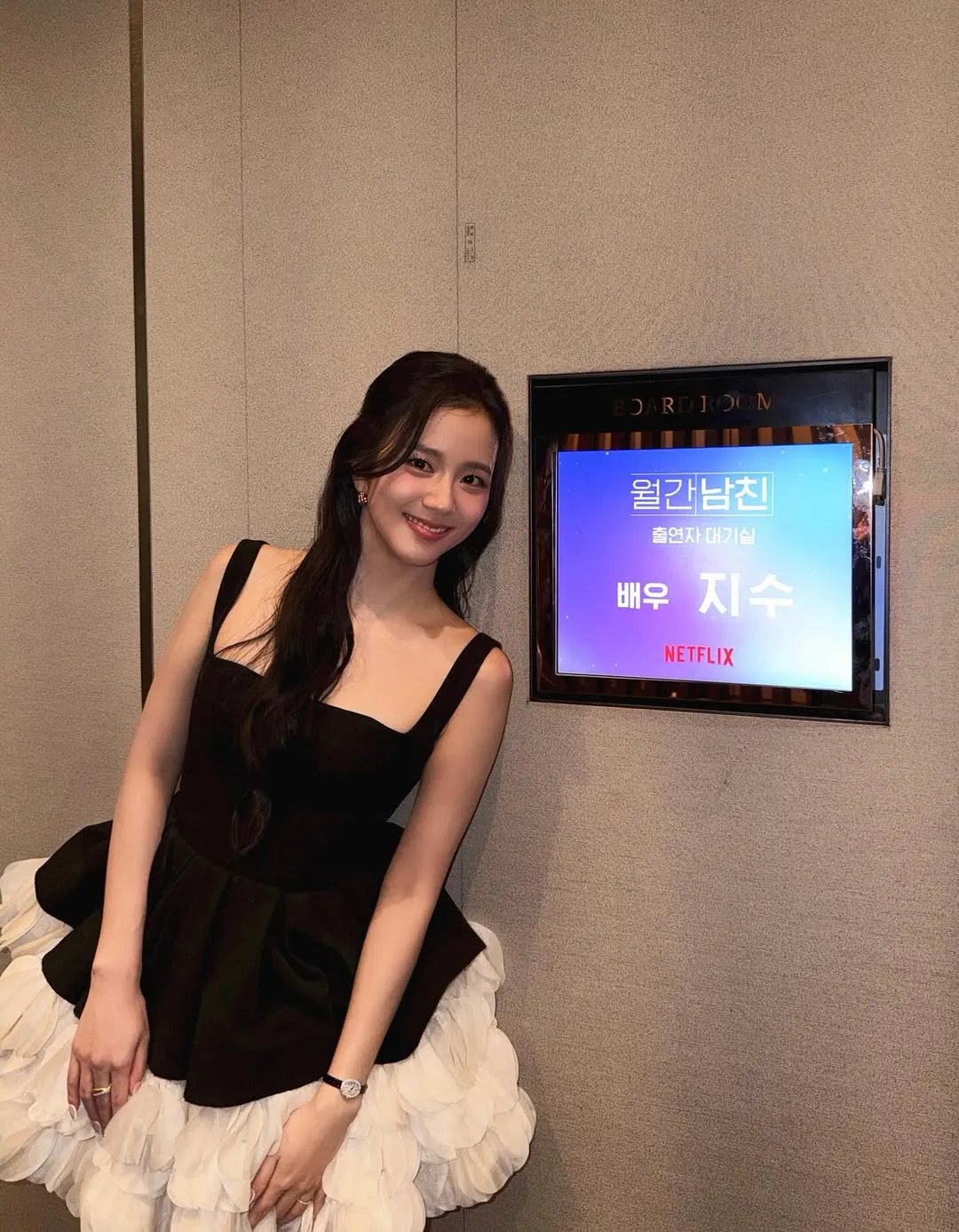 BLACKPINK, Jisoo, Instagram, Netflix, 월간남친, Seo In-guk, drama