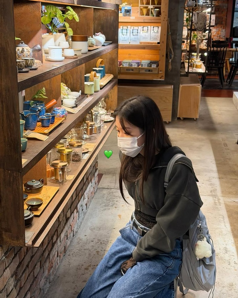 마스크로 가려도 '예쁨' 한도초과…'만약에 우리' 문가영 일상