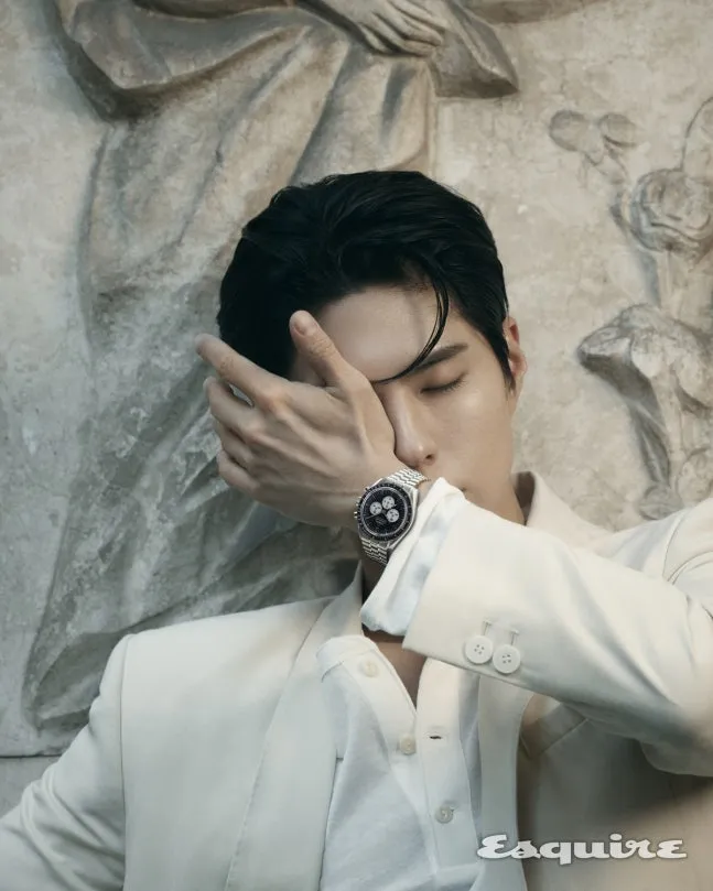 Park Bo-gum, Omega, ensaio, luxo, relógios, Esquire, revista