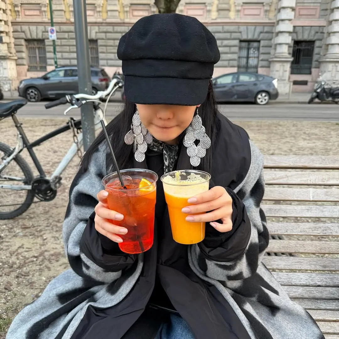 aespa, Ningning, thần tượng K-pop, Instagram, phối đồ, gu thời trang