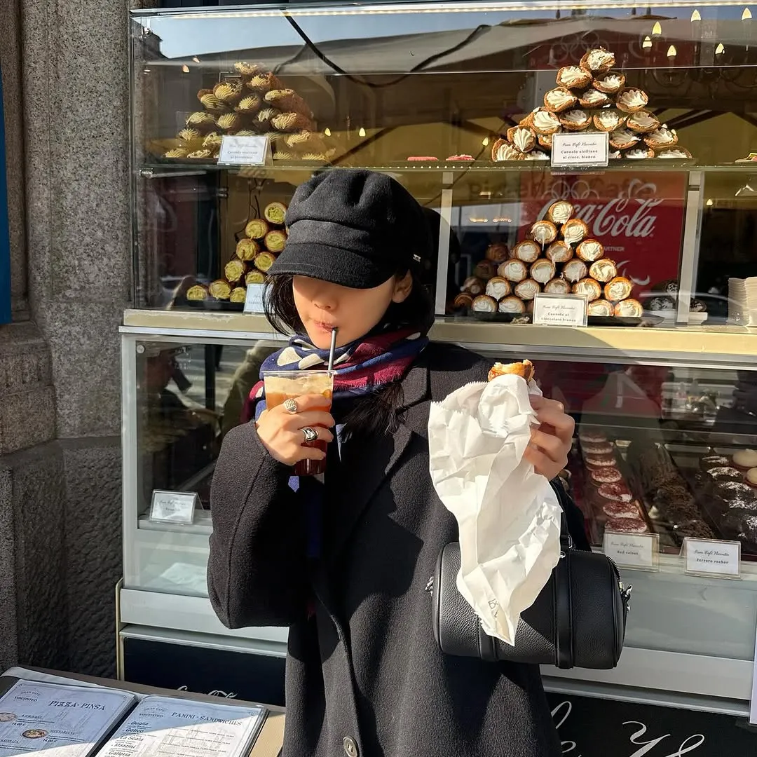 aespa, Ningning, thần tượng K-pop, Instagram, phối đồ, gu thời trang