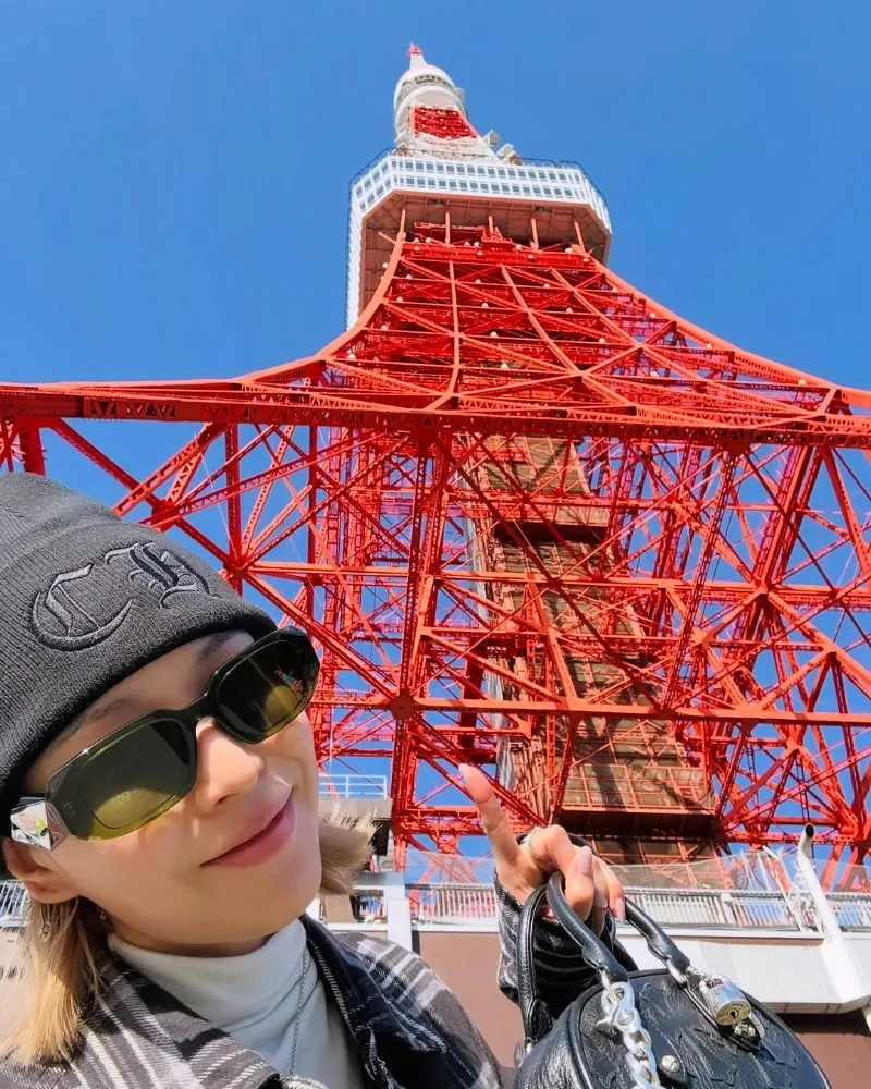 '새 출발' 보아, 일본 도쿄타워 아래에서 전한 근황