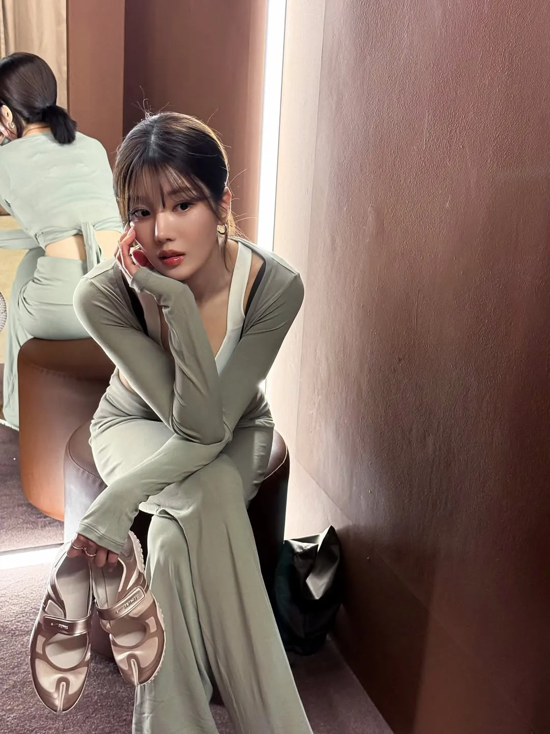 Kwon Eun-bi, Instagram, moda, corpo, estilo, IZ*ONE