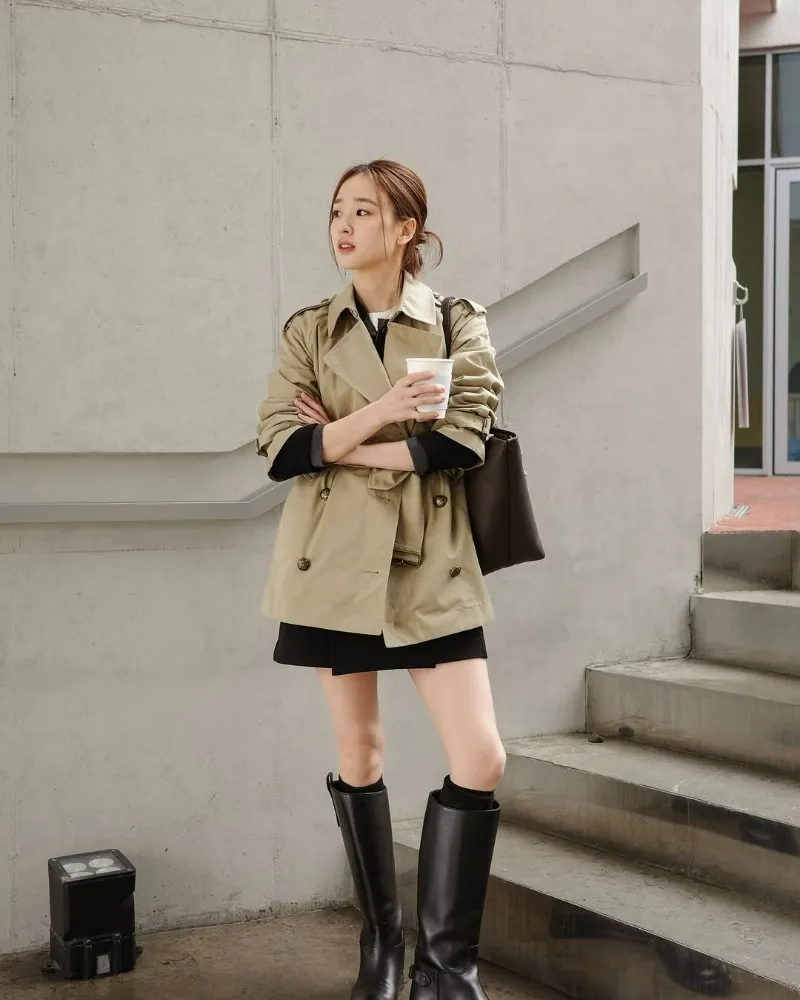 “É mesmo mãe?” Comentários sobre o estilo de primavera de Son Yeon-jae (+fotos)