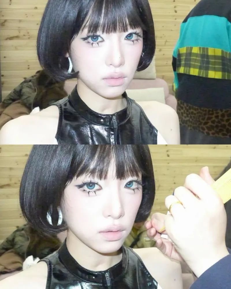 "É mesmo a Choi Yena?"… Maquiagem "chocante" que deixou os fãs boquiabertos (+fotos)