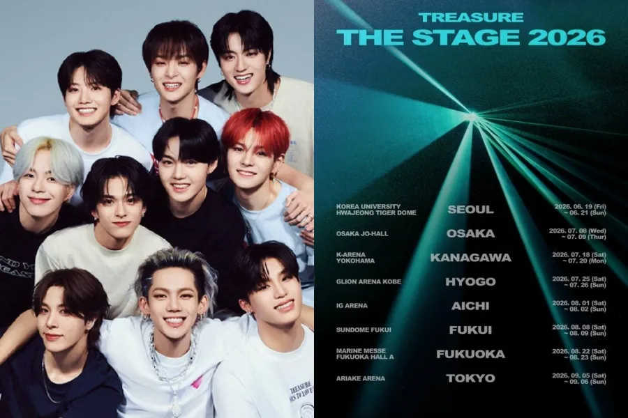 Comeback em junho: TREASURE anuncia 3º fan concert e turnê por 8 cidades