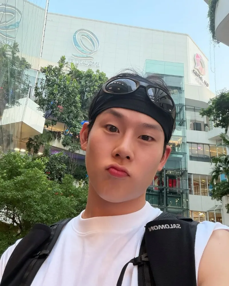 MONSTA X's Joohoney Exudes Chill Bangkok Vibes — Plus, Those Broad Shoulders Have Fans Swooning