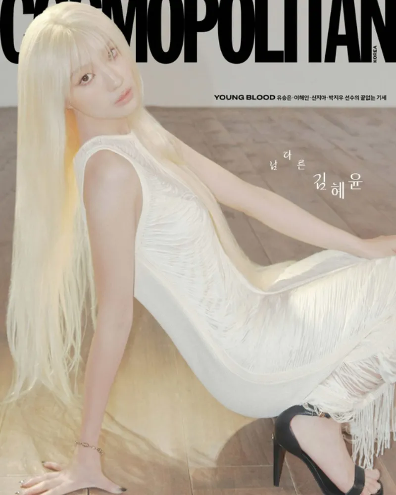 ［畫報］「真的是《雖說從今天起是人類》與《薩木志》的金惠奫嗎？…大膽金髮變身」