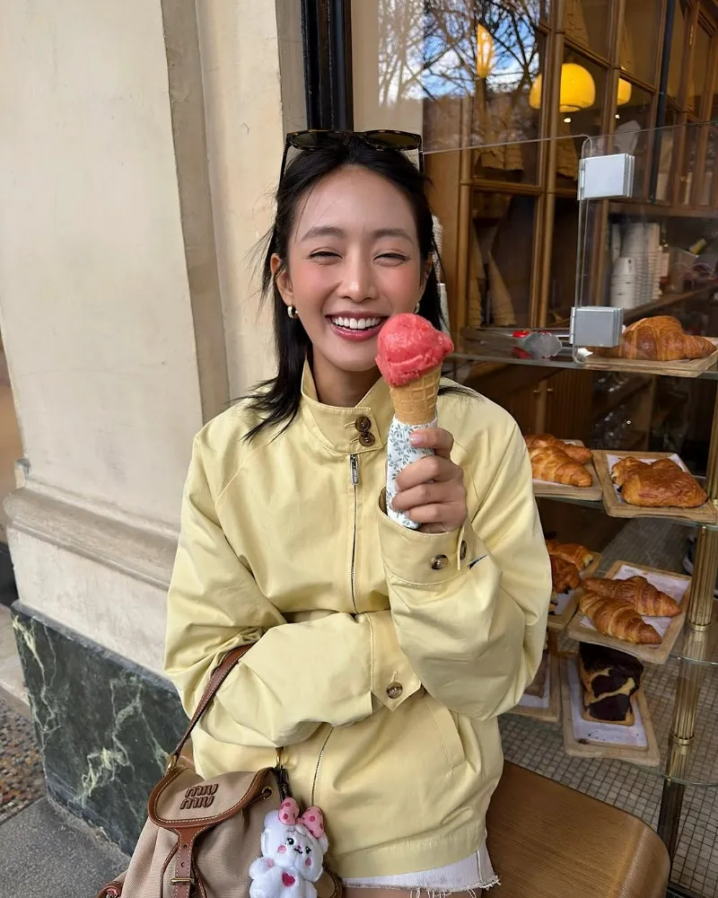 (G)I-DLE’s Minnie Stuns In Sunshine Yellow, Flaunting A Fresh ‘Gelato’ Smile