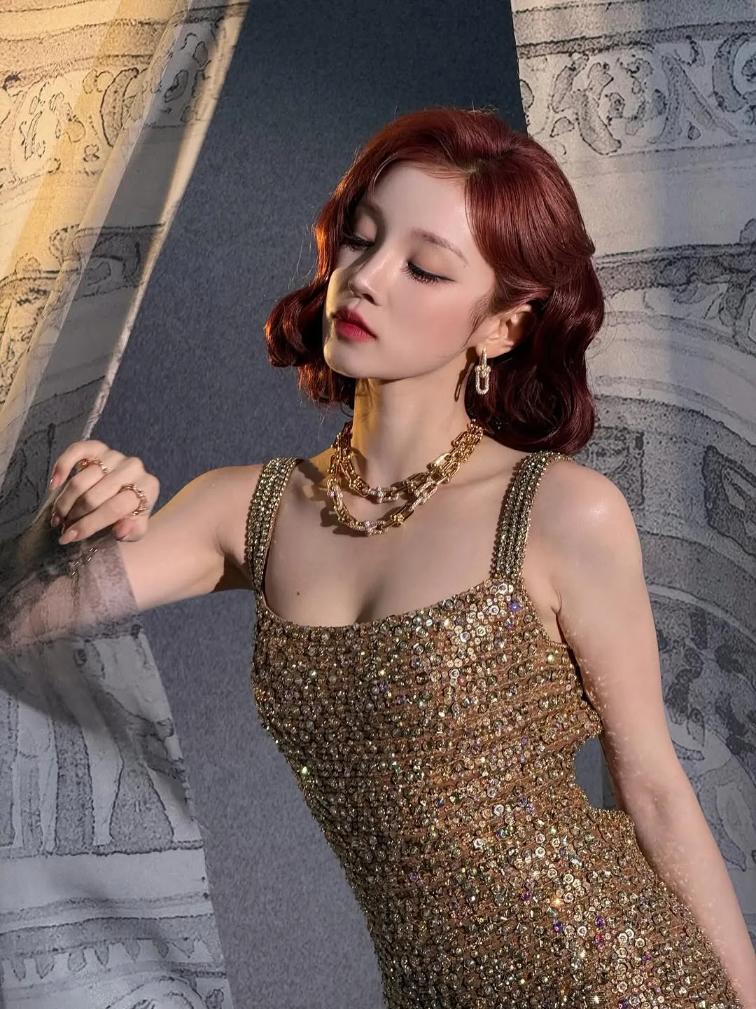 (G)I-DLE, 宋雨琦, Instagram, 礼服, 造型, 美貌