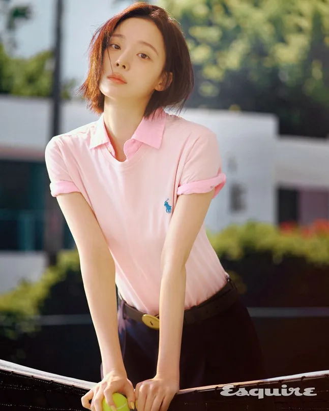 에스파, 윈터, 화보, 폴로랄프로렌, 타투